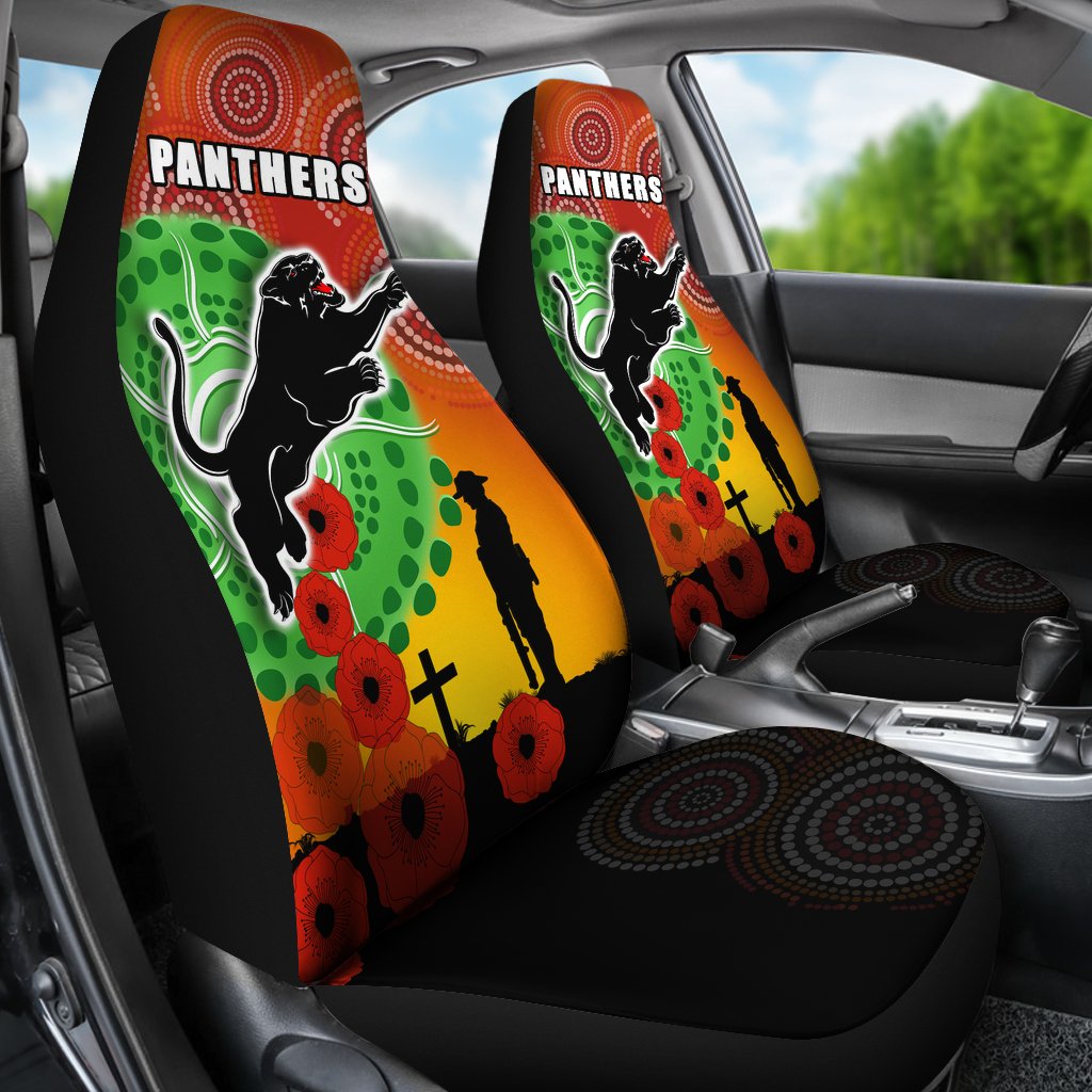 panthers-anzac-day-car-seat-covers-indigenous-lest-we-forget