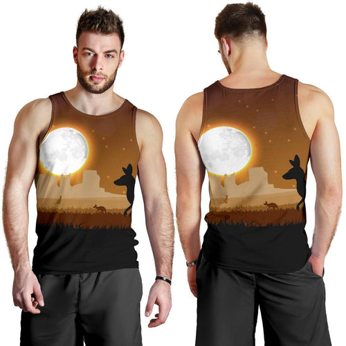 men-tank-top-kangaroo-mens-tank-full-moon