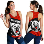 North Sydney Women Racerback Tank The Bears Sporty Style - Vibe Hoodie