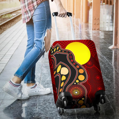 aboriginal-luggage-cover-australia-aboriginal-lives-matter-flag-circle-dot-painting-art-suitcase-cover