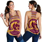 Brisbane Racerback Tank Broncos Aboriginal - Vibe Hoodie