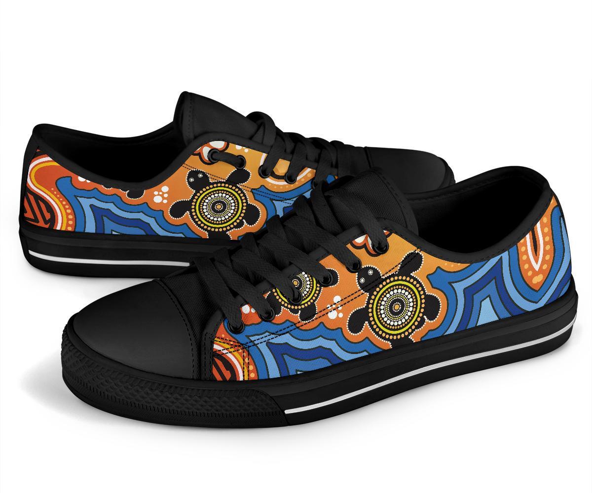 aboriginal-low-top-shoes-indigenous-art-patterns-ver04