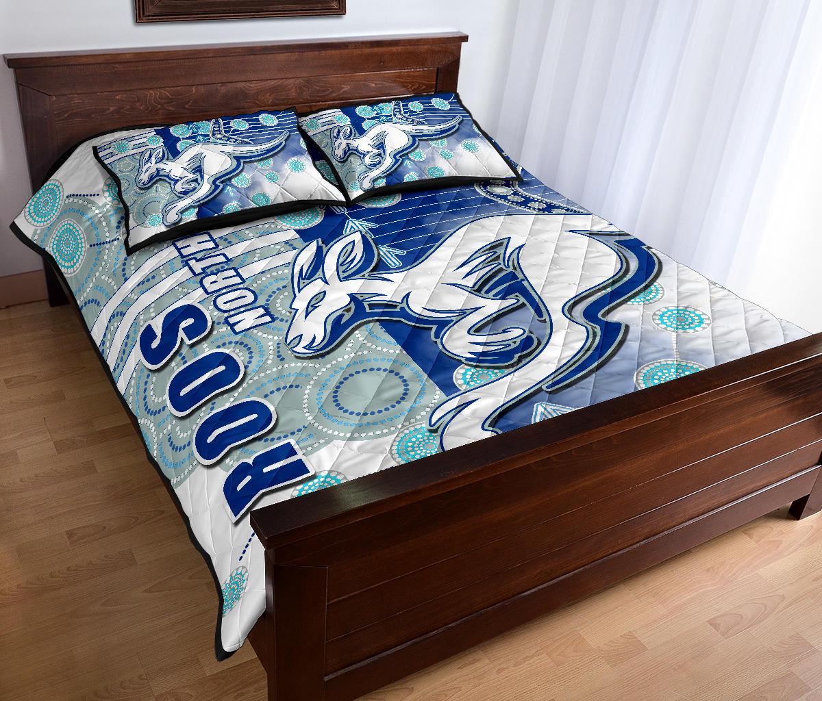 melbourne-kangaroos-quilt-bed-set-indigenous-north-roos