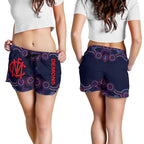 Demons All Over Print Women's Shorts - Vibe Hoodie