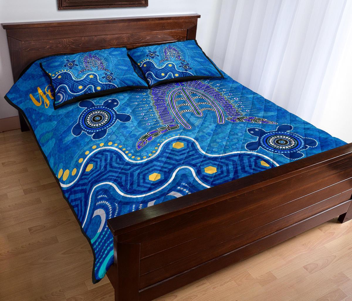 torres-strait-personalised-quilt-bed-set-dhari-and-turtle