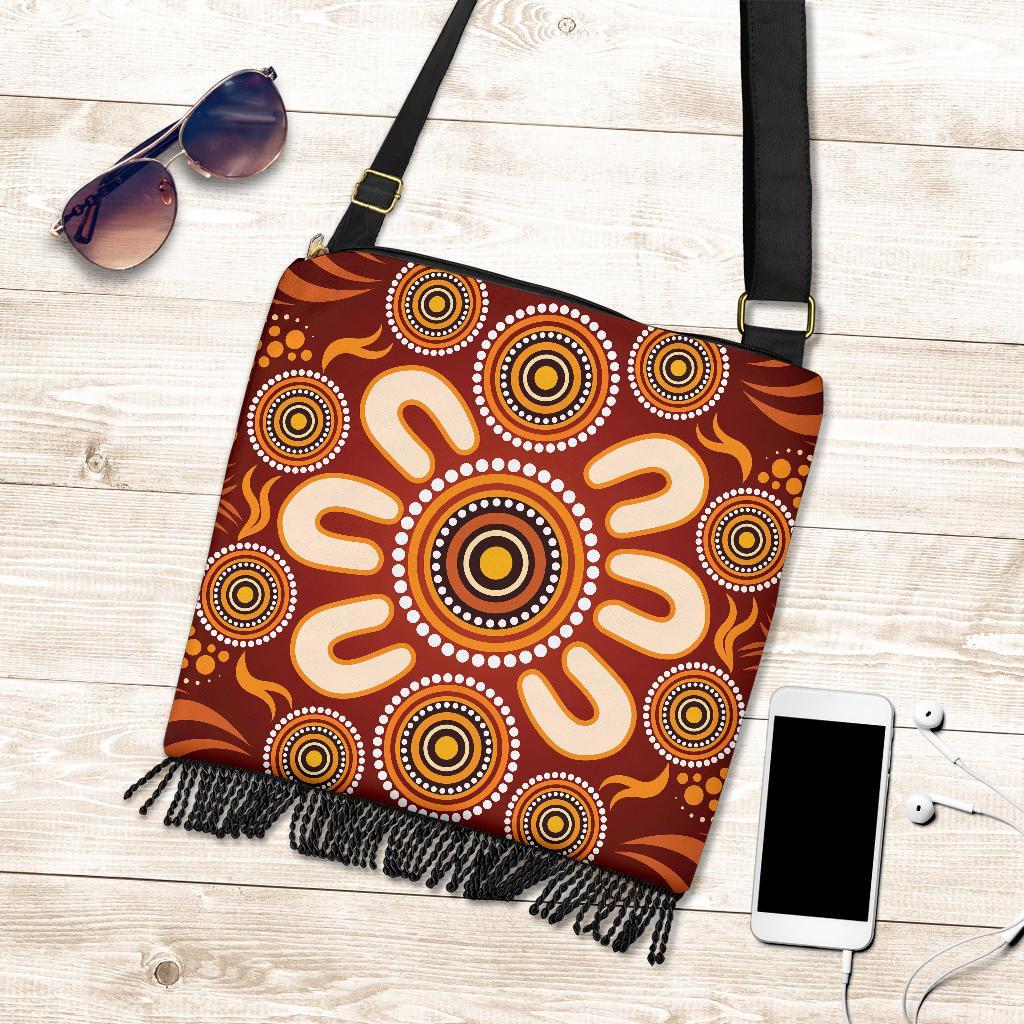 aboriginal-boho-handbag-circle-flowers-patterns-ver03