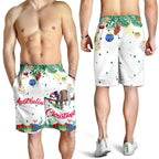 christmas-mens-shorts-white-merry-christmas