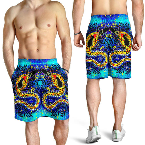 aboriginal-mens-shorts-indigenous-crocodile
