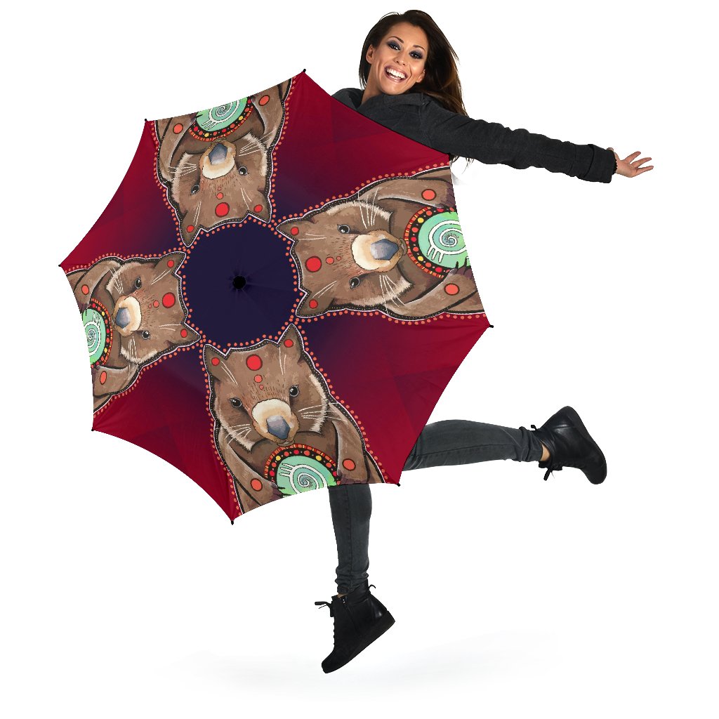 umbrella-wombat-umbrella-aboriginal-patterns