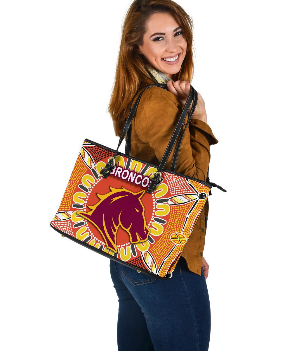 brisbane-large-leather-tote-broncos-indigenous-warm-vibes