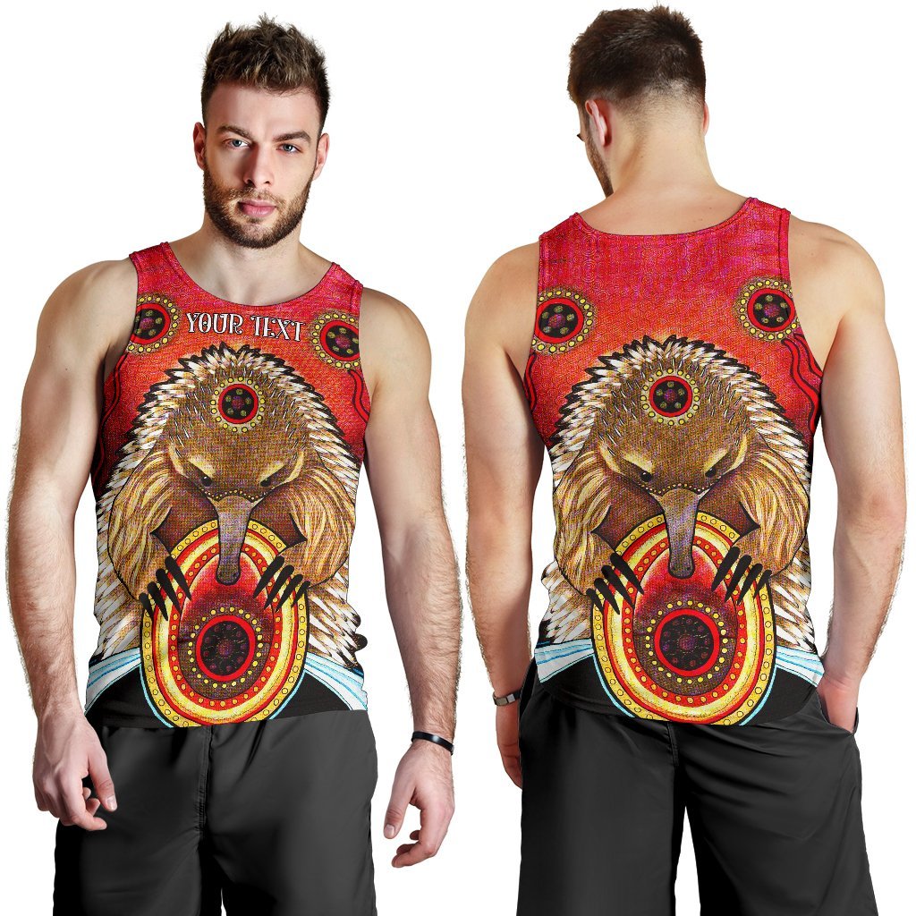 custom-mens-tank-top-australian-echidna