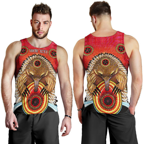 custom-mens-tank-top-australian-echidna