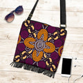aboriginal-crossbody-boho-handbag-flowers-dot-panting-art