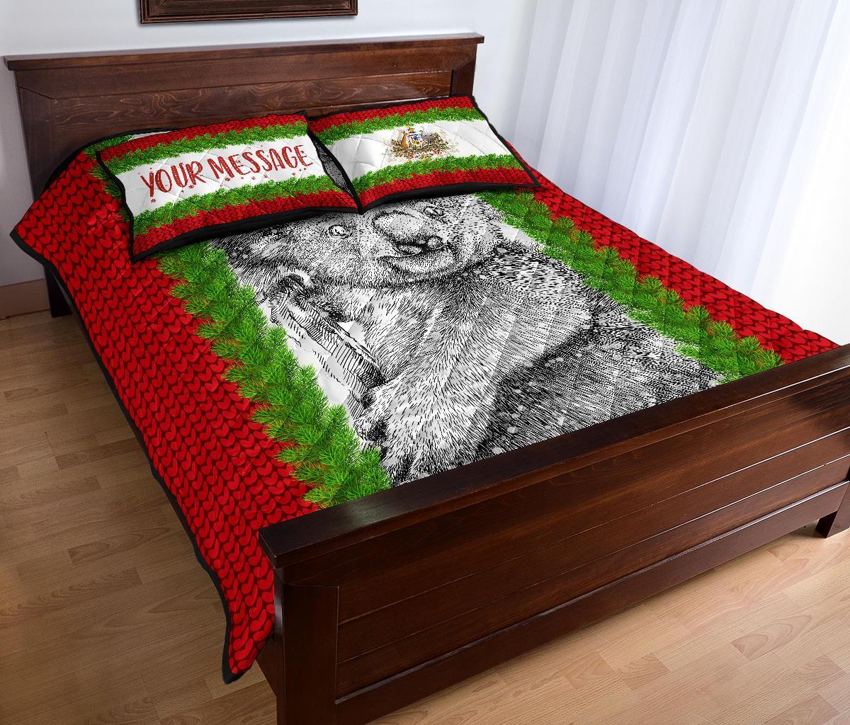 custom-christmas-quilt-bed-set-merry-christmas-koala