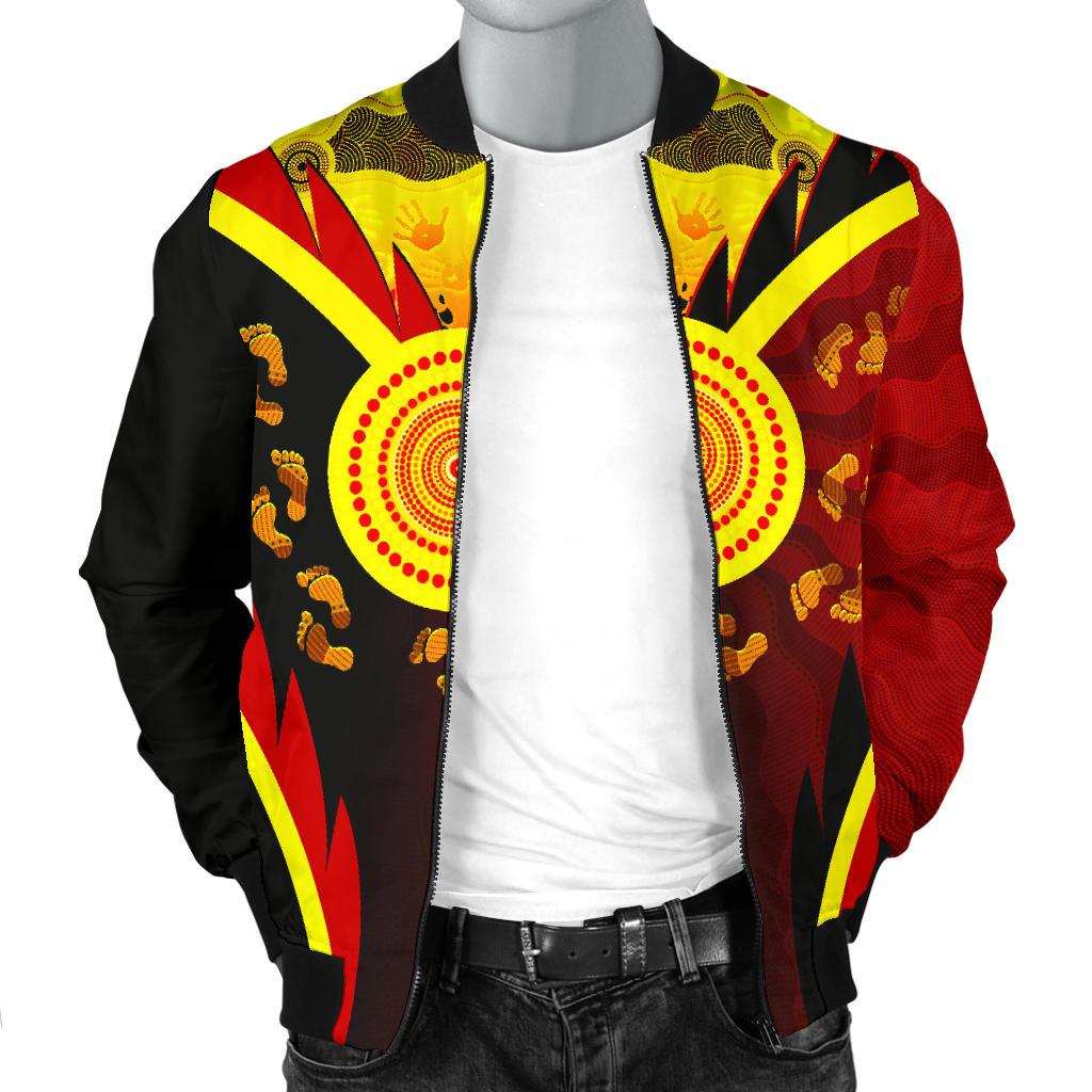 aboriginal-mens-bomber-jacket-indigenous-flag-with-footprint-hand-art