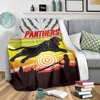 panthers-premium-blanket-indigenous-setting-sun
