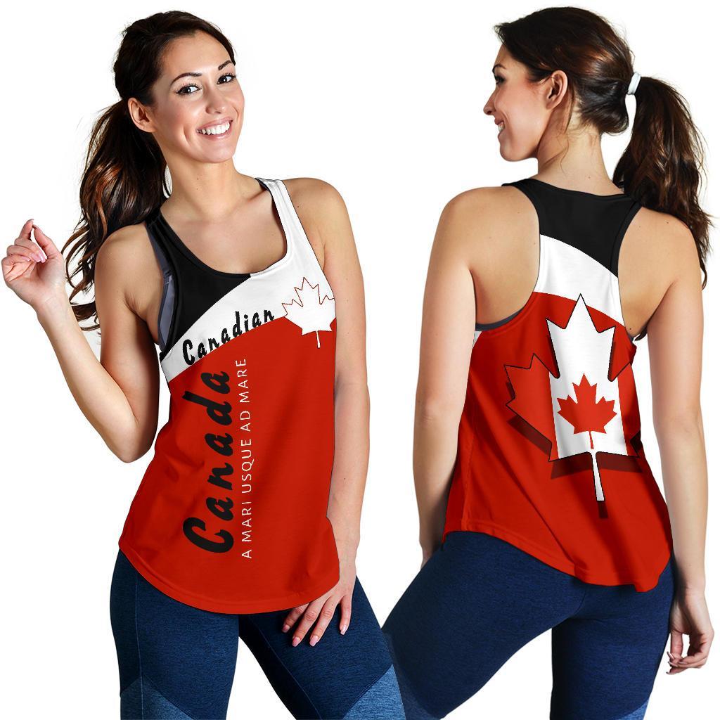 Canada Racerback Tank - Vera Style - Vibe Hoodie
