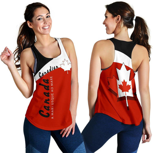 Canada Racerback Tank - Vera Style - Vibe Hoodie