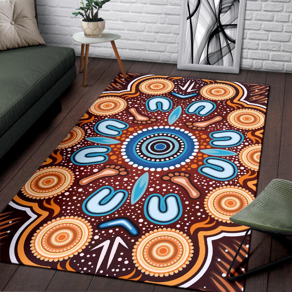 aboriginal-area-rug-indigenous-circle-dot-painting-ver02