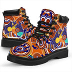 aboriginal-all-season-boots-australian-map-dot-painting