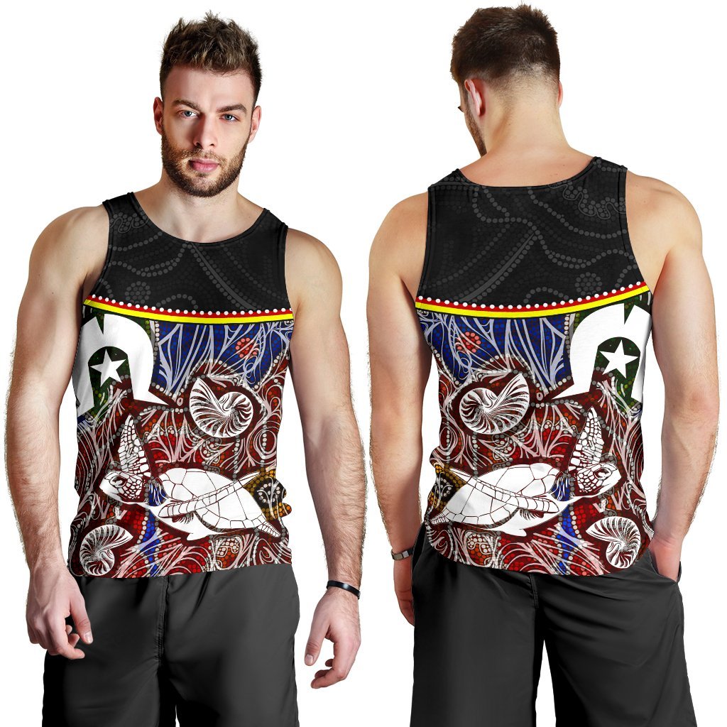 mens-tank-top-aboriginal-dot-in-naidoc-week-style