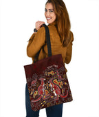 custom-aboriginal-tote-bags-kangaroo-family-with-hand-art