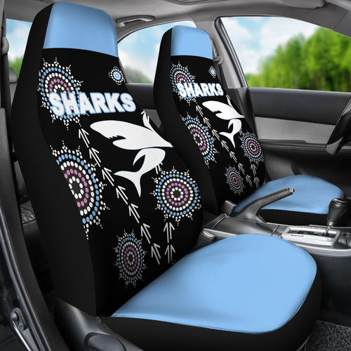 cronulla-car-seat-covers-sharks-simple-indigenous-black