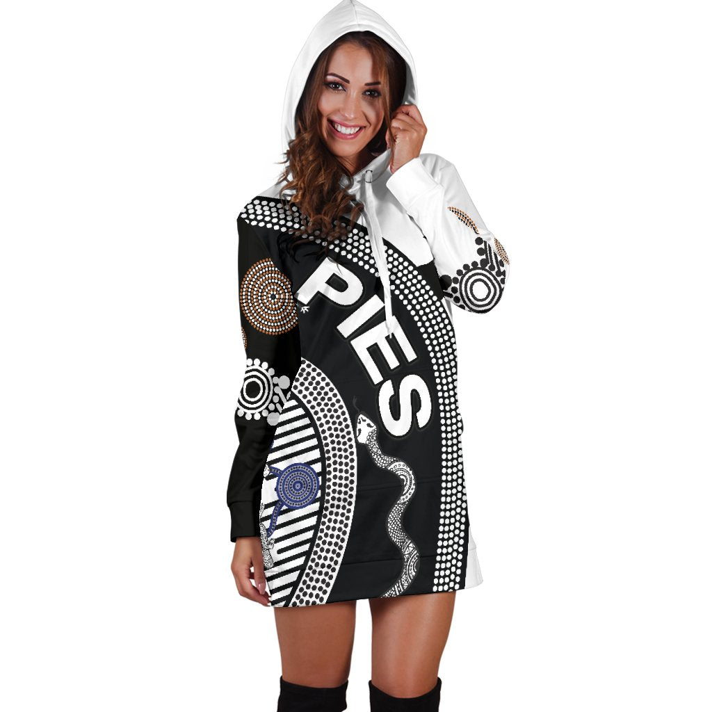 collingwood-women-hoodie-dress-pies-unique-indigenous