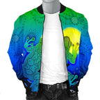 aboriginal-mens-bomber-jacket-indigenous-frog-blue