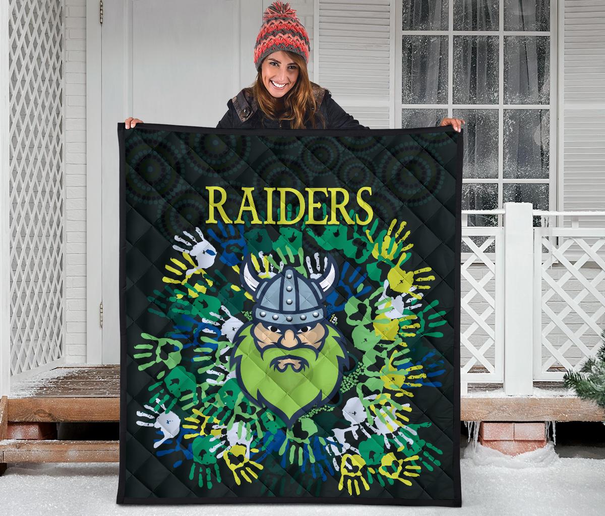 canberra-premium-quilt-raiders-viking-simple-indigenous