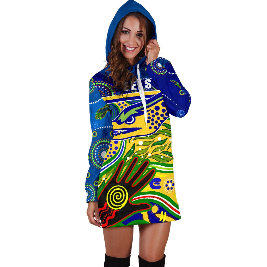 eels-naidoc-special-women-hoodie-dress