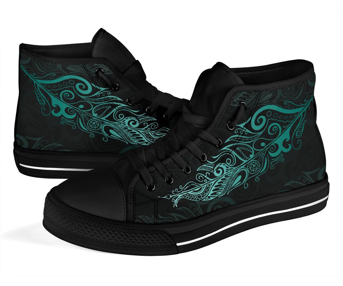 light-silver-fern-new-zealand-high-top-shoes-turquoise