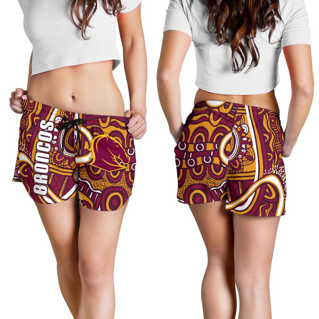 Broncos Rugby Women's Shorts Indigenous - Vibe Hoodie