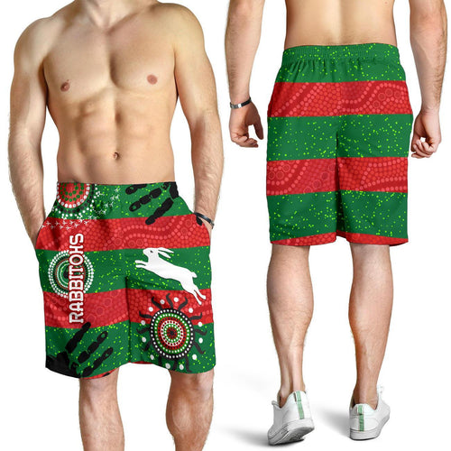 combo-polo-shirt-and-men-short-south-sydney-rabbitohs-indigenous-country-style-no-1