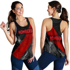 Essendon Women Racerback Tank Indigenous Bombers - Black - Vibe Hoodie