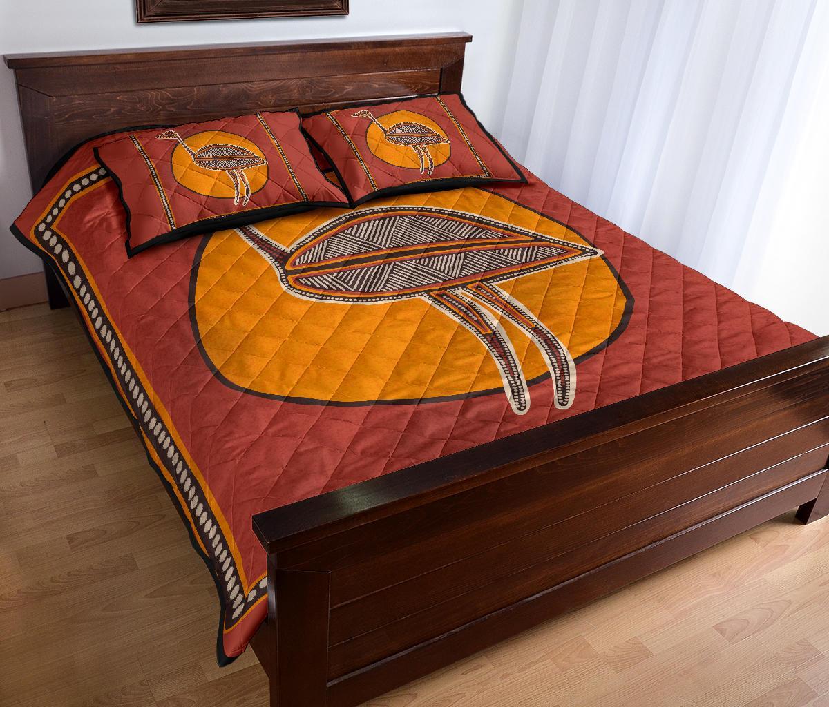 aboriginal-quilt-bed-set-indigenous-emu