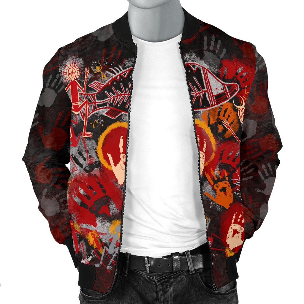 aboriginal-mens-bomber-jacket-indigenous-fish-hand-art