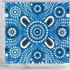 aboriginal-shower-curtain-indigenous-circle-dot-painting-blue-color
