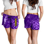 Melbourne All Over Print Women's Shorts Storm - Vibe Hoodie