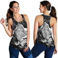 Racerback Tank - Skywhale Papa Is Coming Back Art - Women - Vibe Hoodie