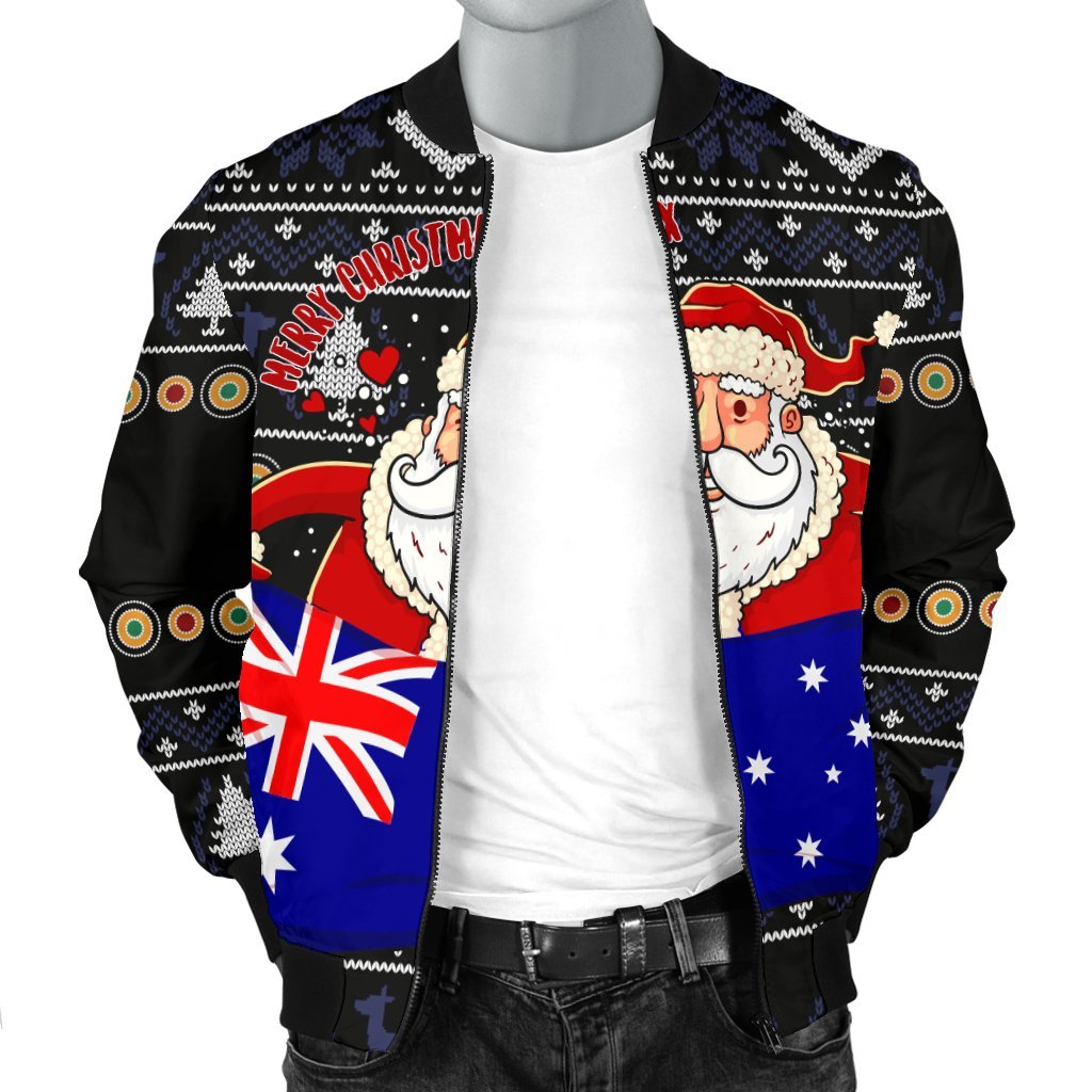 christmas-mens-bomber-jacket-australia-santa-claus-hold-the-flag-black