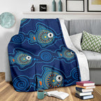 premium-blanket-indigenous-turtle-patterns