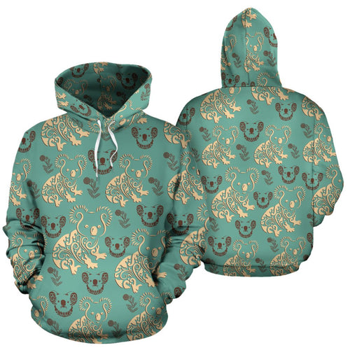 aboriginal-hoodie-koala-pattern-so-cute