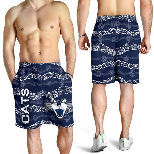 geelong-men-shorts-cats-indigenous-navy