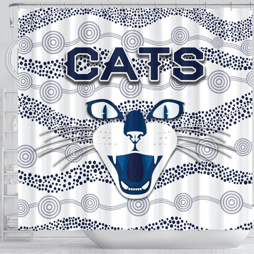 geelong-shower-curtain-cats-indigenous-white