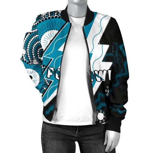 power-women-bomber-jacket-thunda-port-adelaide