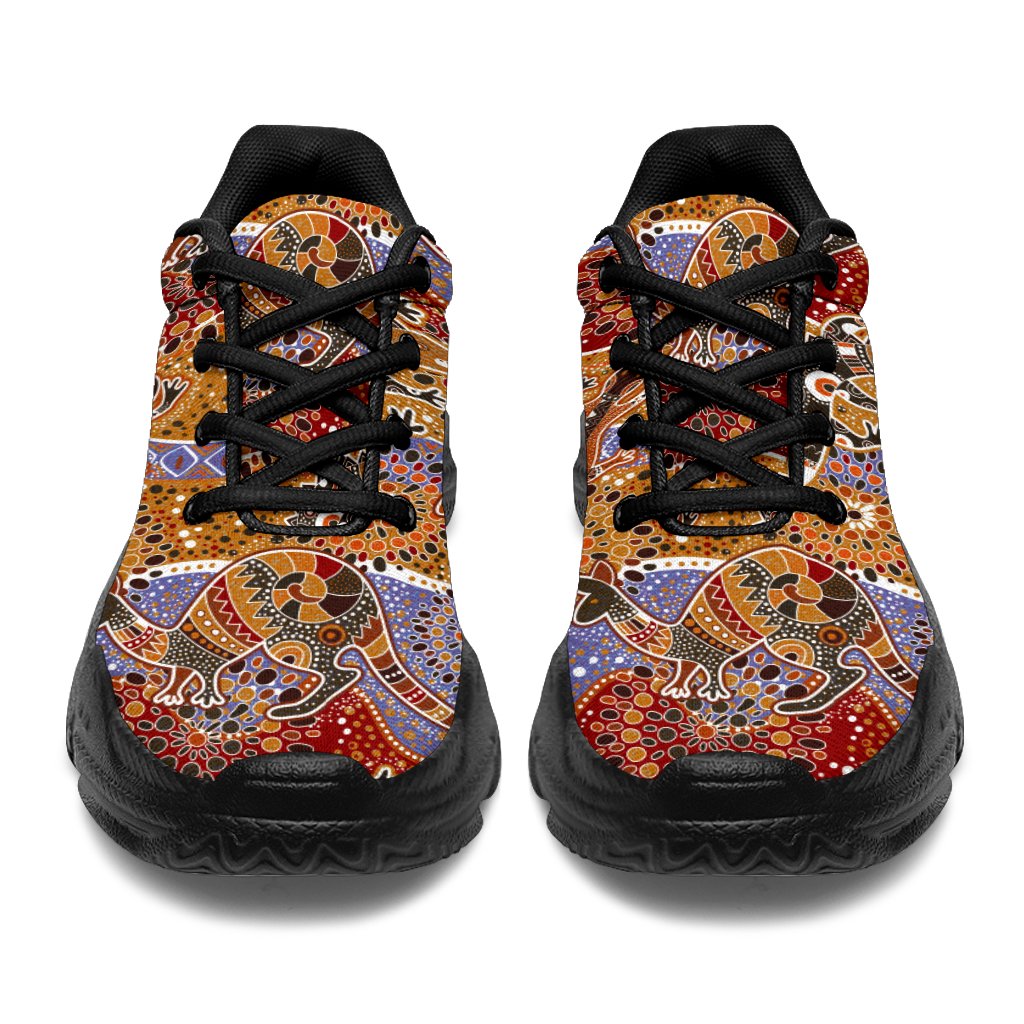 aboriginal-sneakers-koala-kangaroo-patterns-chunky-shoes