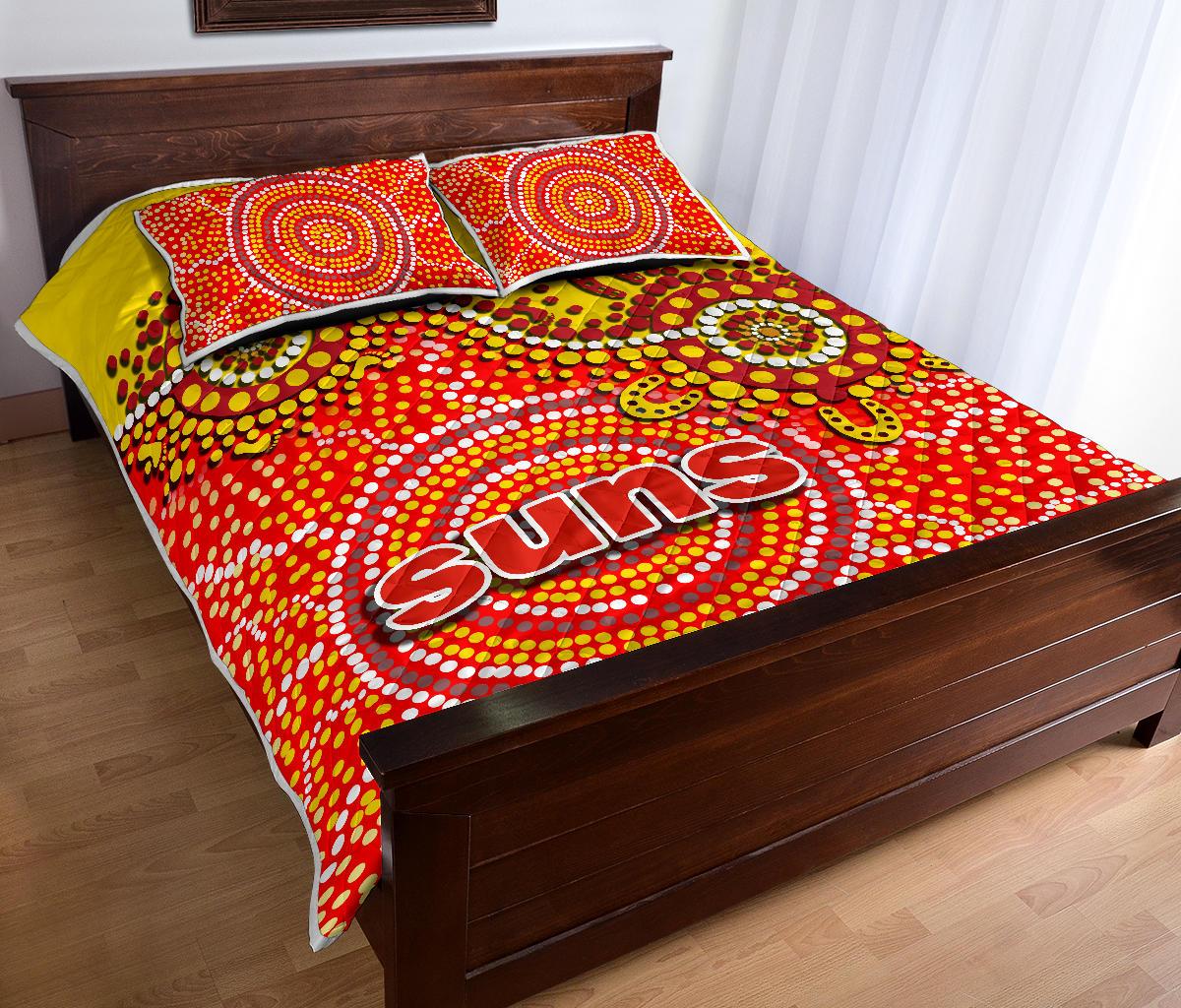 gold-coast-quilt-bed-set-sun-aboriginal