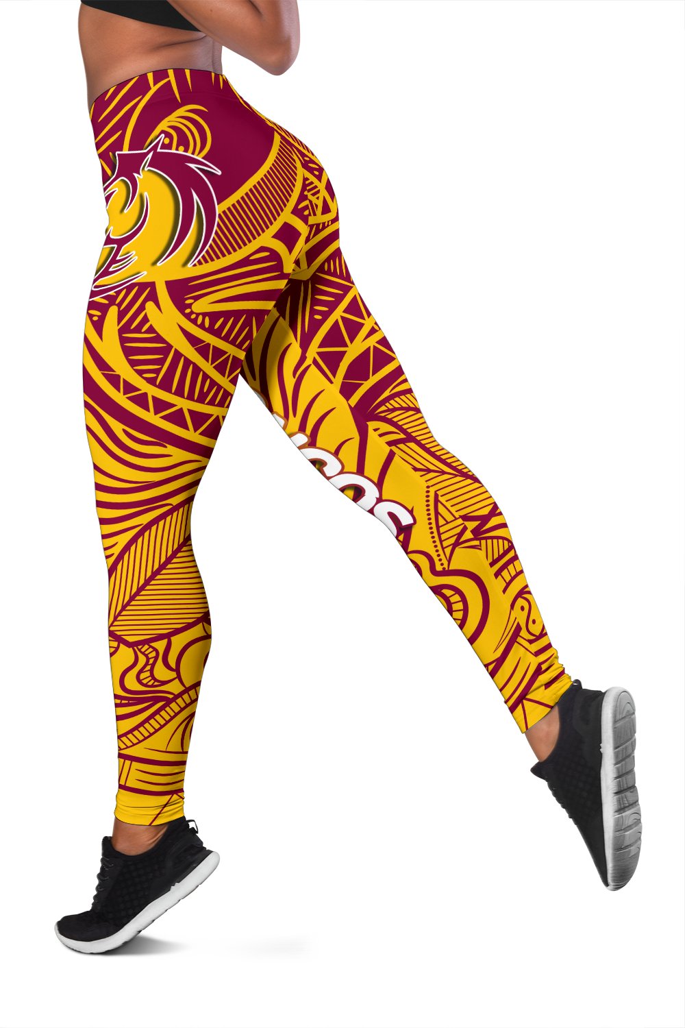 brisbane-broncos-womens-leggings-tribal-style