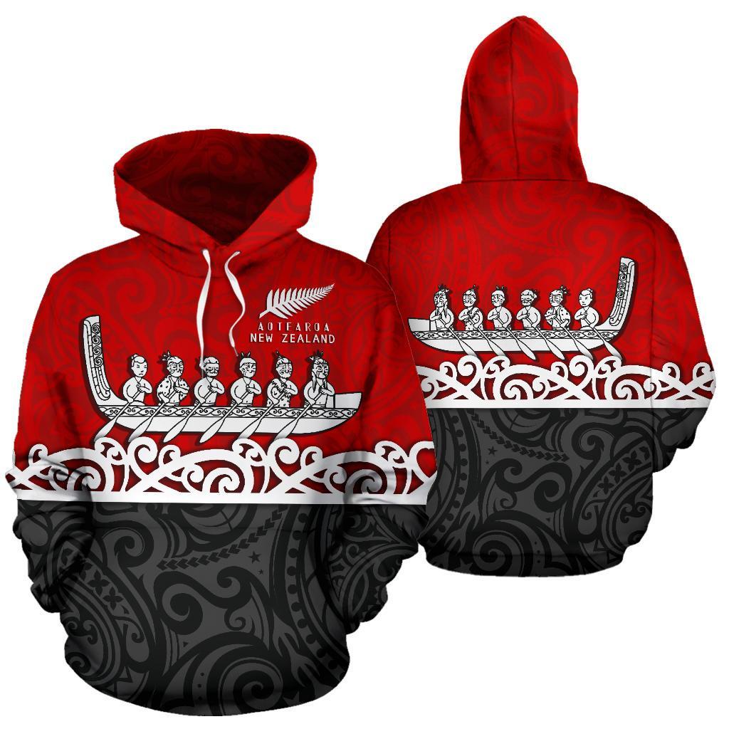 new-zealand-hoodie-maori-waka-pullover-hoodie-red